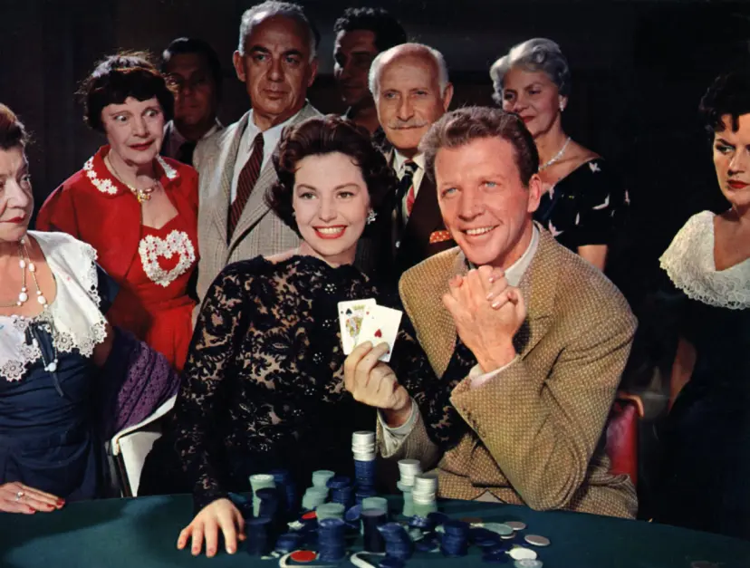 cena de um filme sobre casino