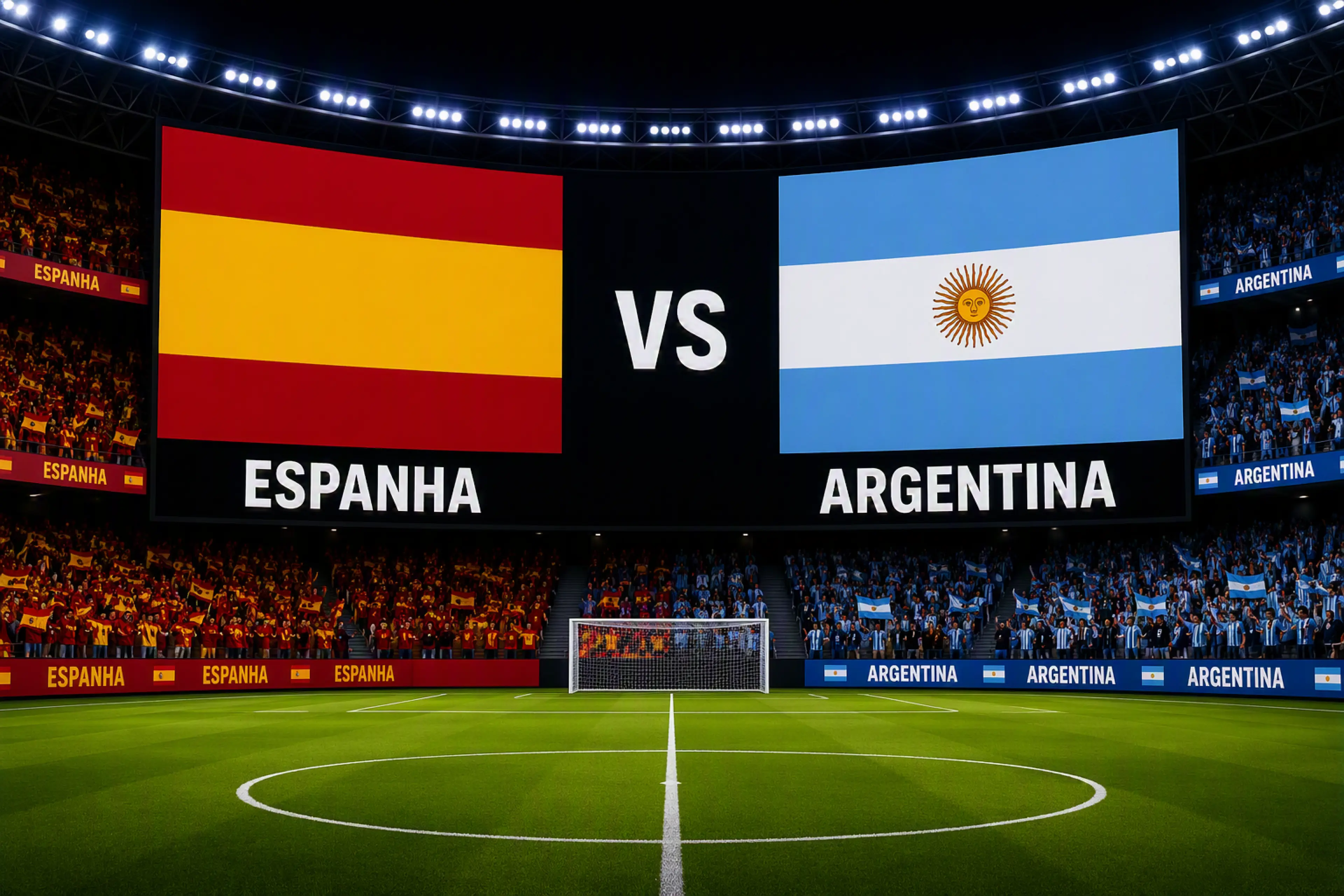 Espanha vs Argentina   Final Mundial 2026