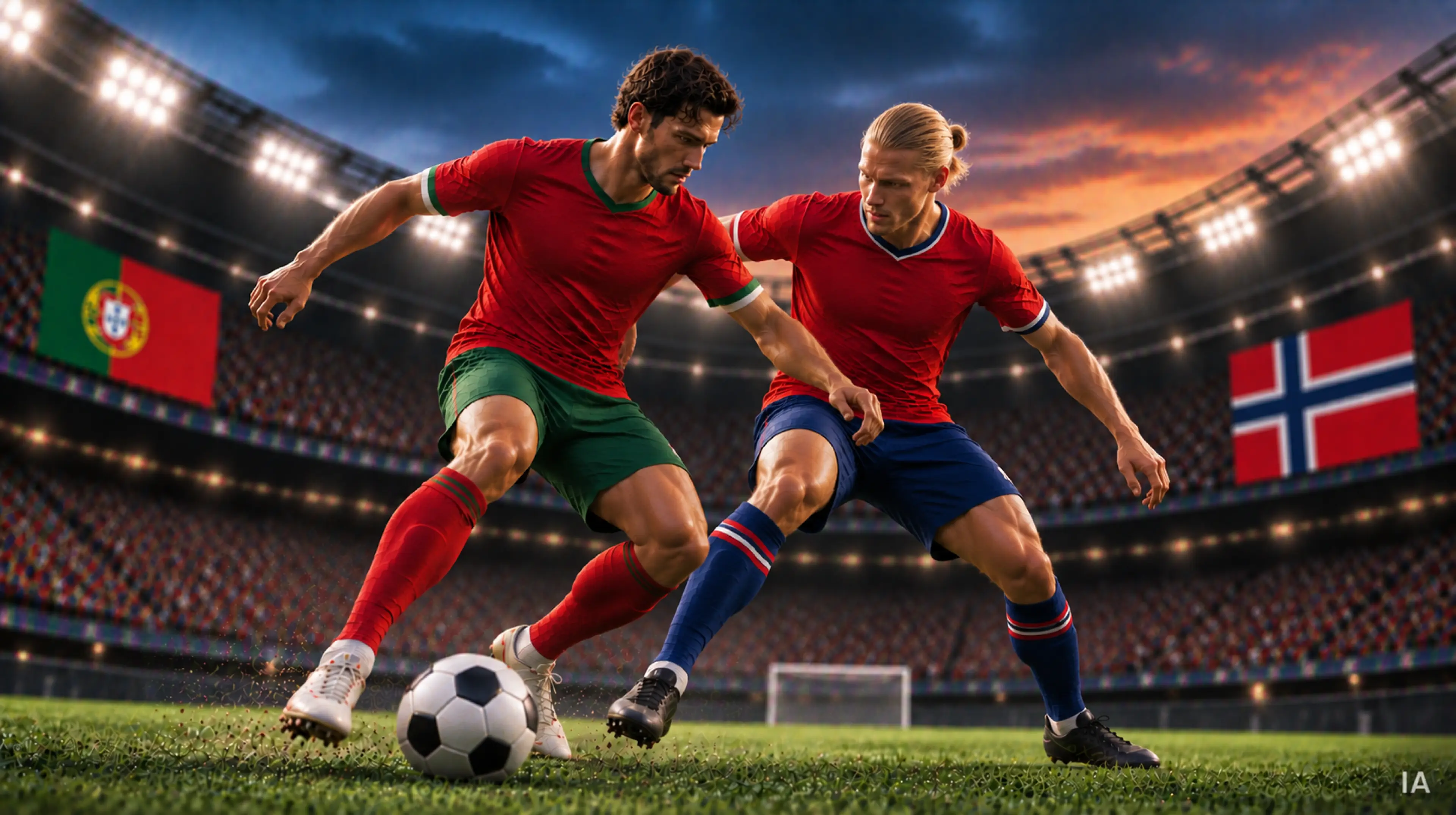Liga das Nações   Portugal vs Noruega