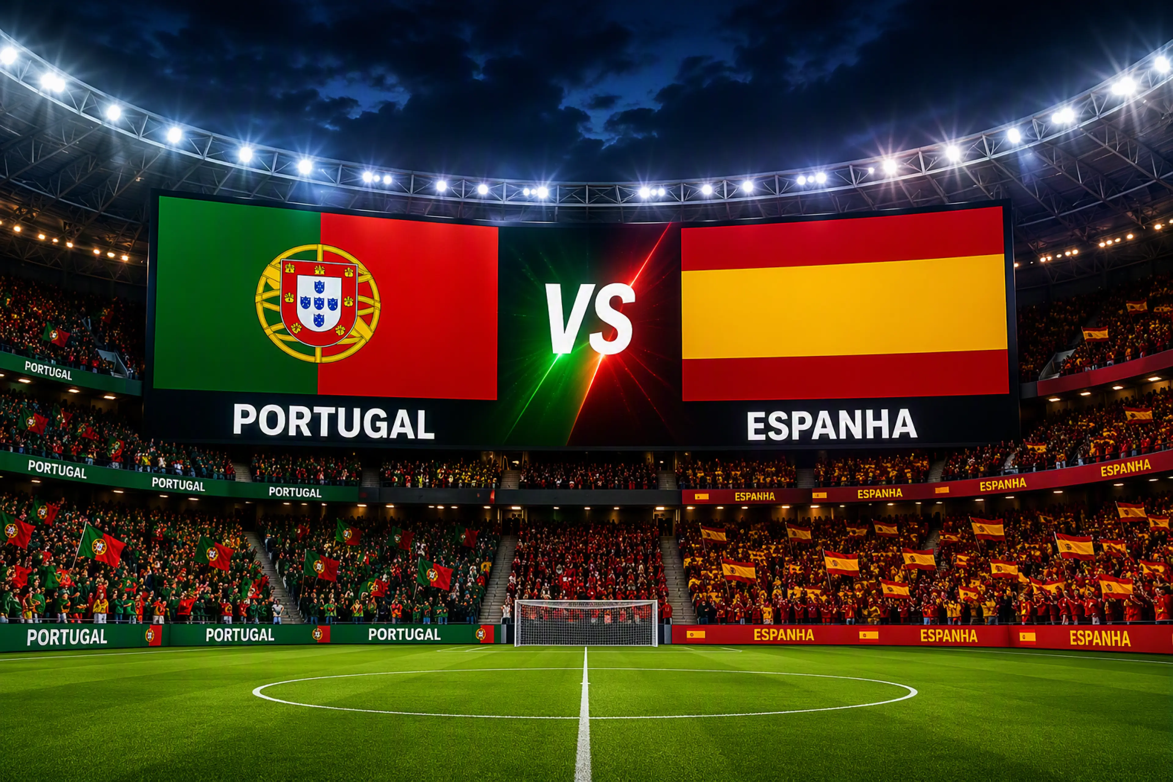 Portugal vs Espanha - Oitavos de Final