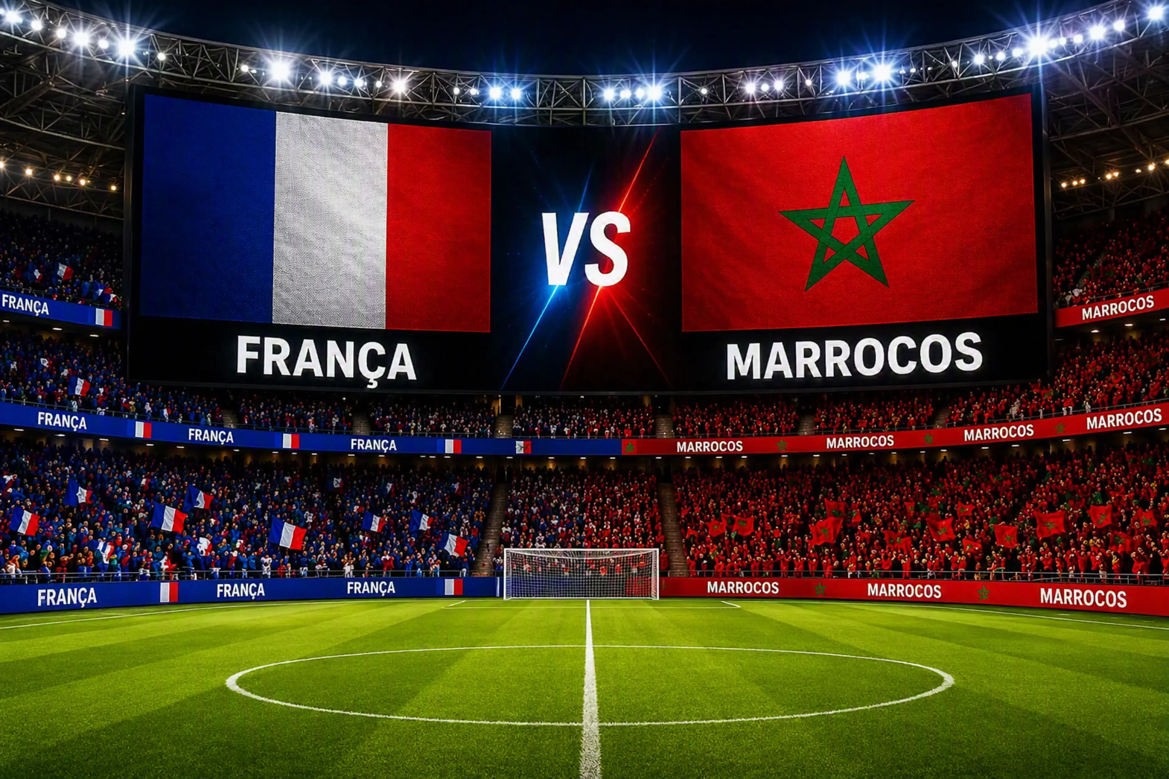 França vs Marrocos Mundial 2026