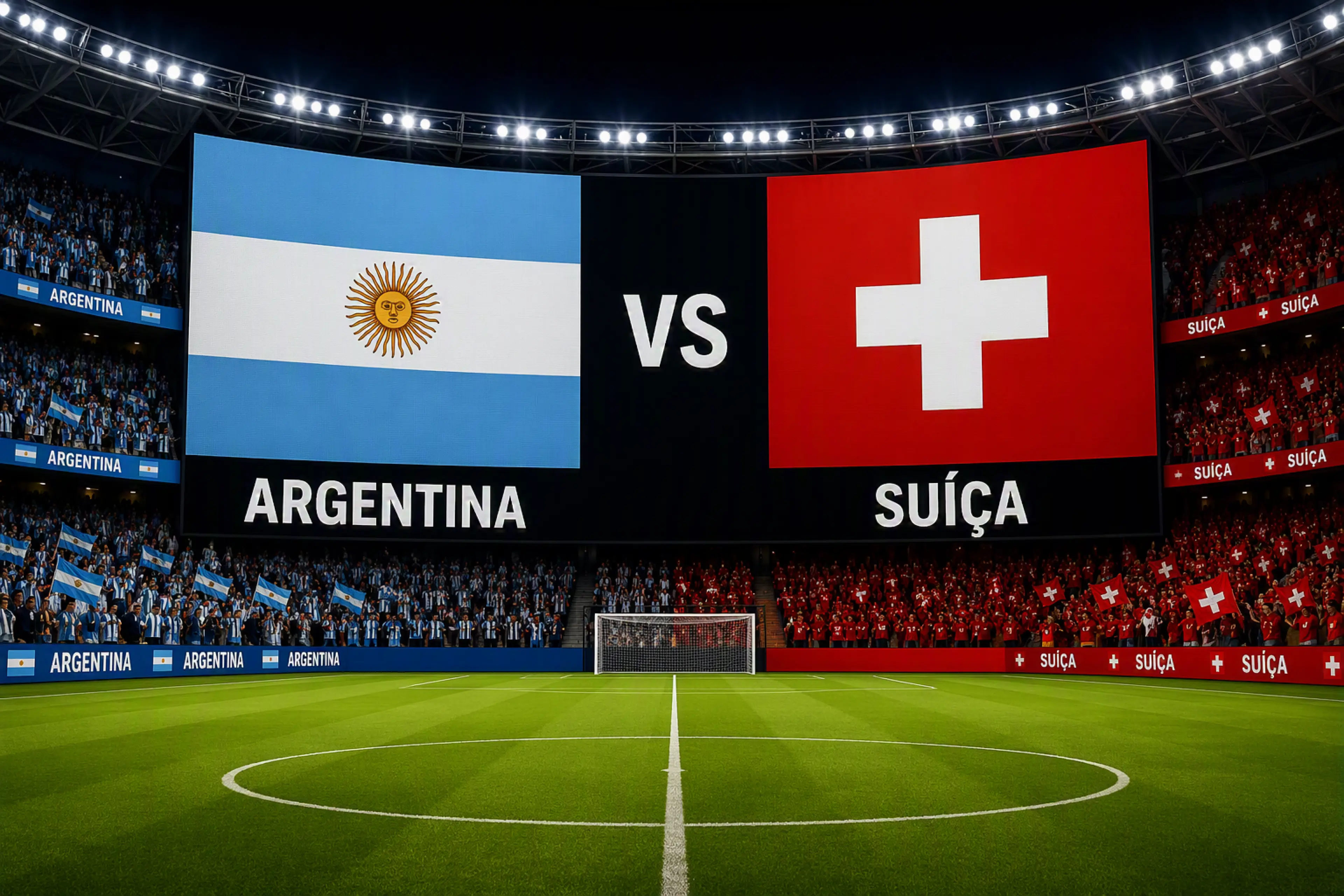 Argentina vs Suiça Mundial 2026