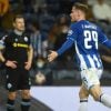 Toni Martinez a festejar um golo pelo FC Porto