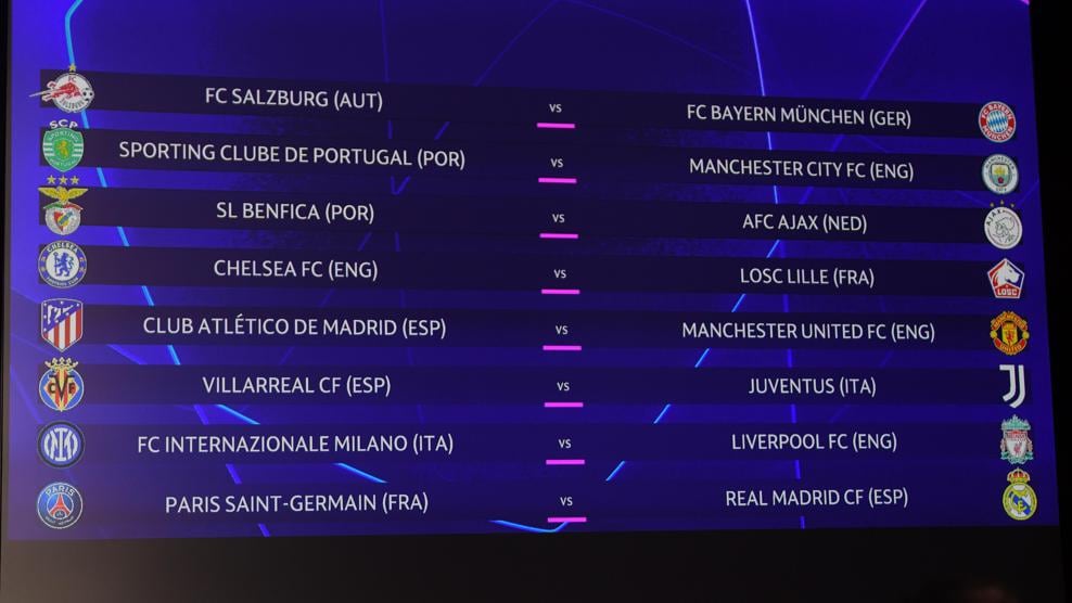 sorteio liga campeoes 2021-2022
