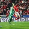 benfica yaremchuk a marcar um golo pelo SL Benfica