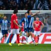 vitinha a celebrar um golo com camisola do FC Porto