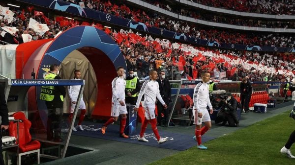 benfica entra na Liga dos Campeões