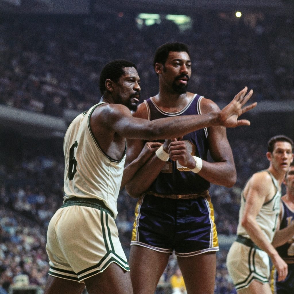 Bill Russell jogador de basquetebol da NBA