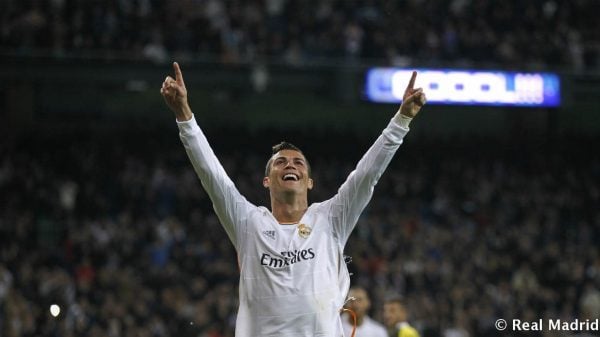Cristiano Ronaldo festeja mais um golo