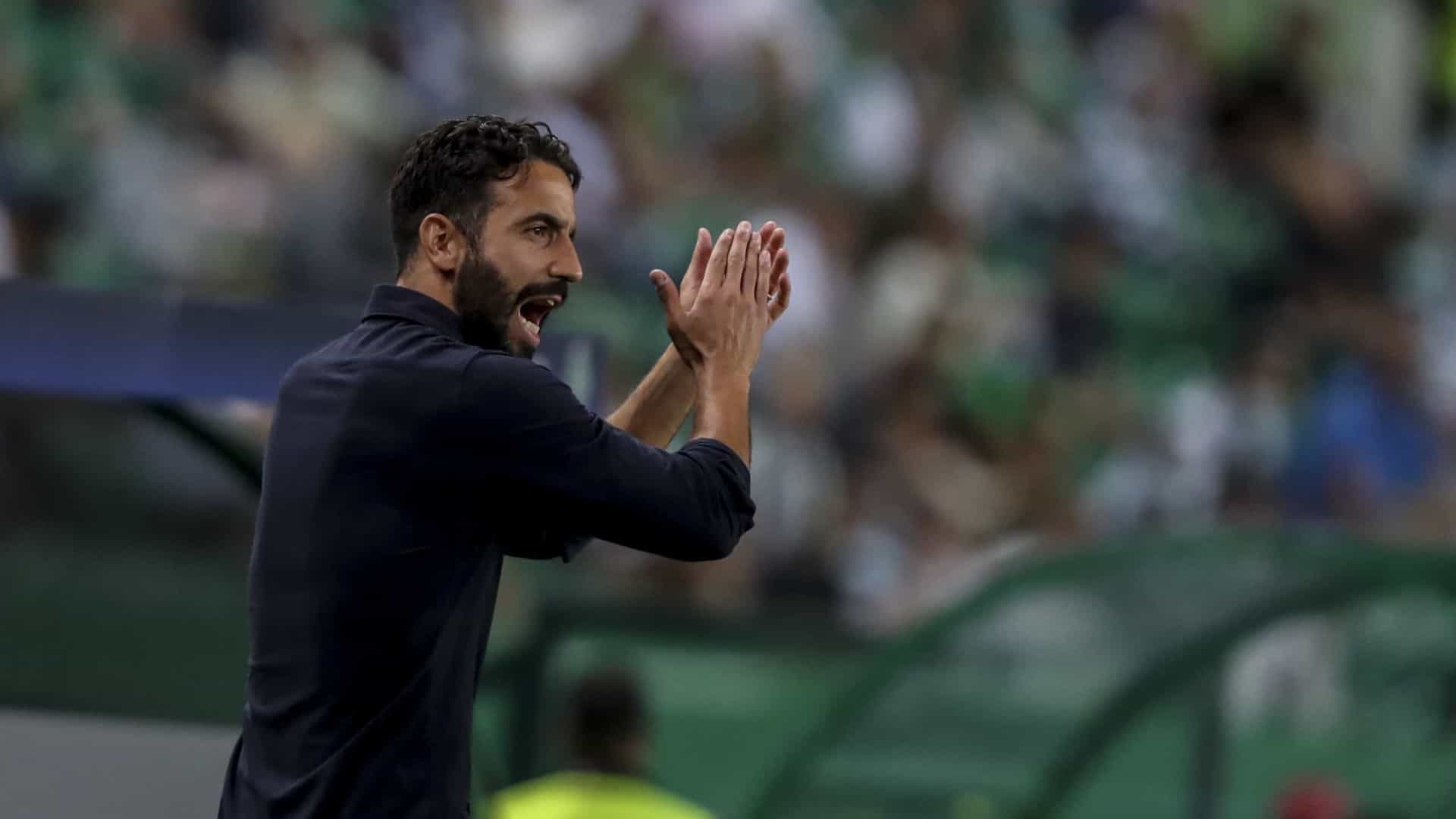 foto do treinador do Sporting Rúben Amorim