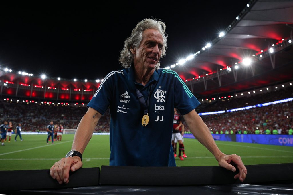 treinador Jorge Jesus na copa CONMEBOL