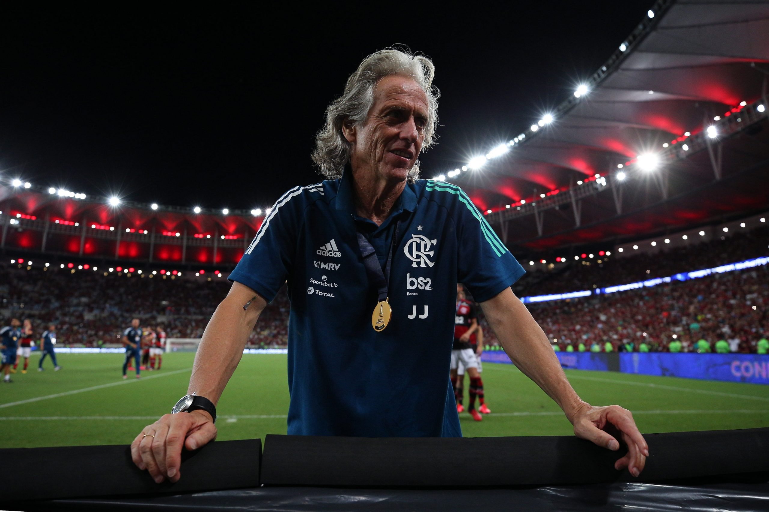 treinador Jorge Jesus na copa CONMEBOL