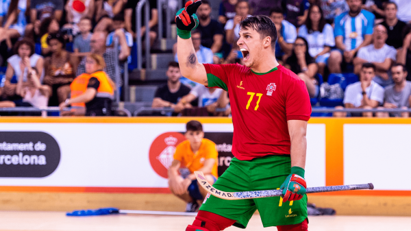 Gonçalo Alves festeja na pista