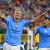 Halland celebrando um golo pelo Manchester City