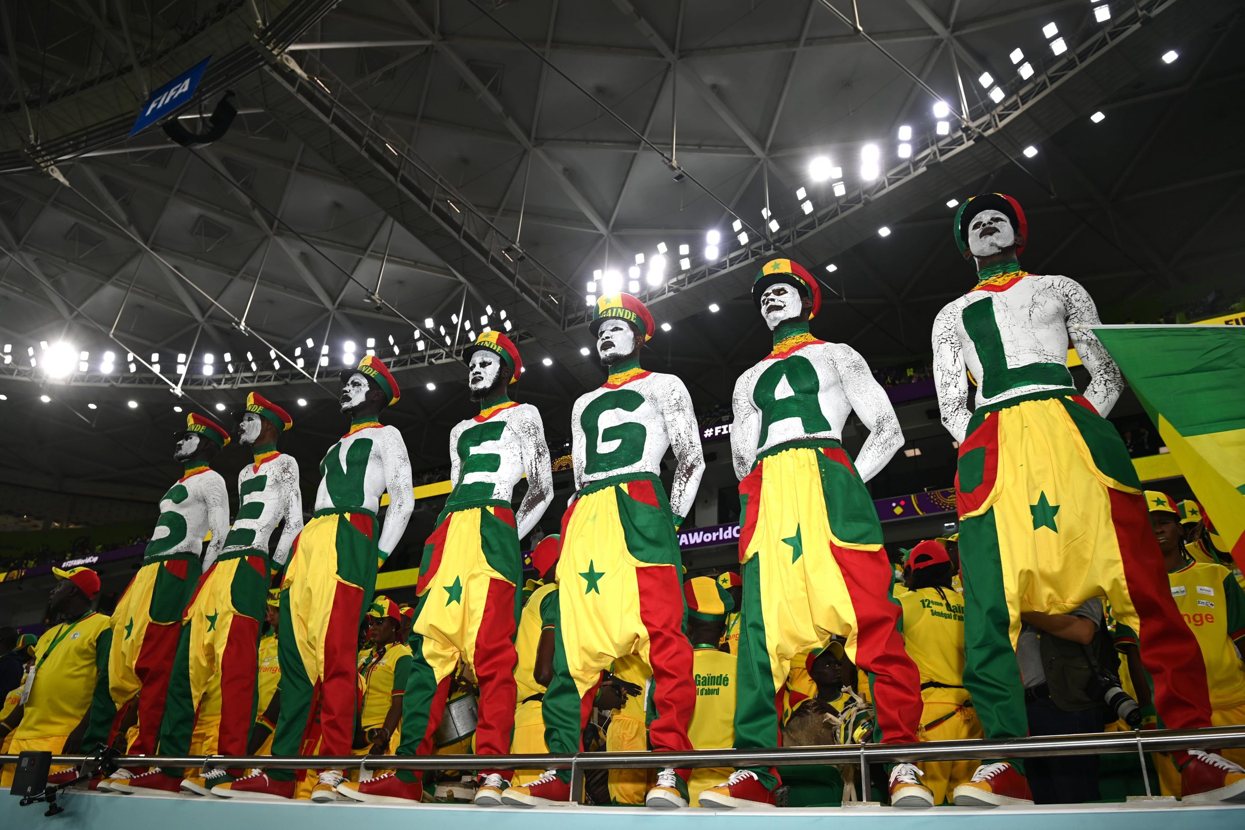 adeptos do Senegal no Mundial de 2022