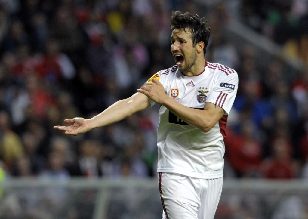 César Peixoto a jogar pelo Benfica