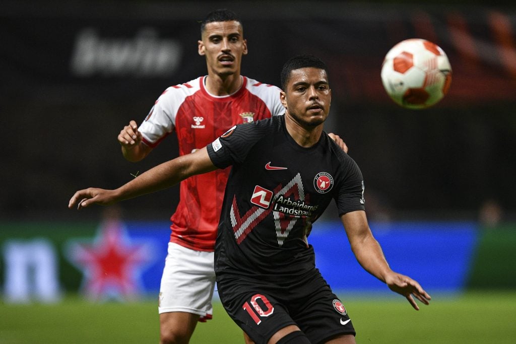 Chiquinho a jogar pelo Braga
