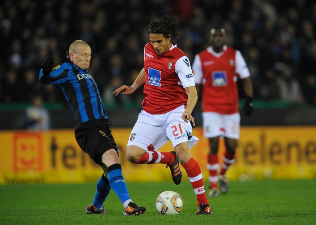Nuno Gomes a jogar pelo Braga