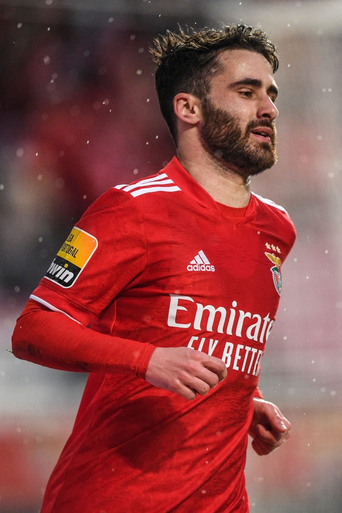 Rafa a jogar pelo Benfica