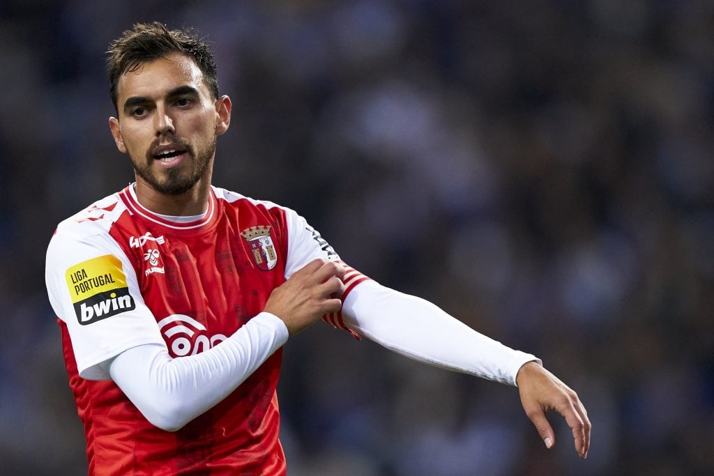 Ricardo Horta a jogar pelo Braga