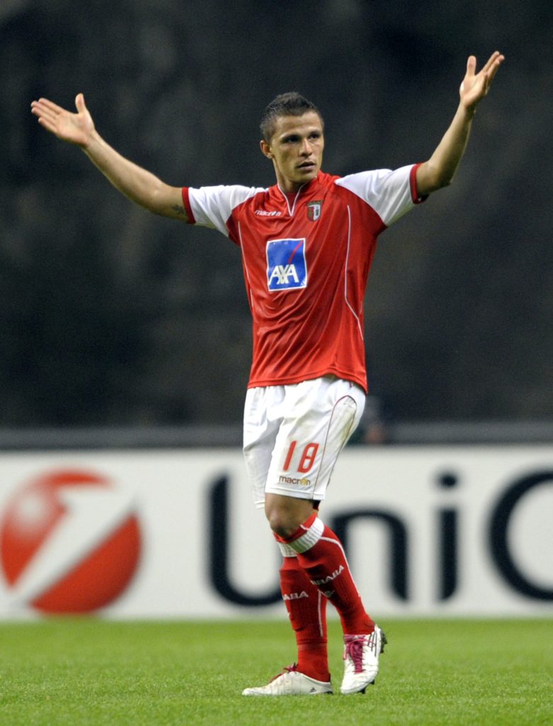 Rodrigo Lima a jogar pelo Braga