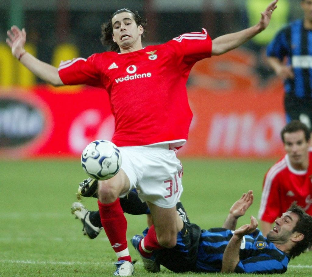 Tiago Mendes a jogar pelo Benfica