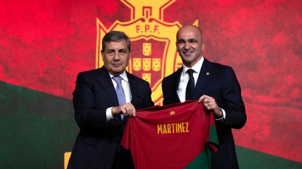 Apresentação do novo selecionador de Portugal Roberto Martinez