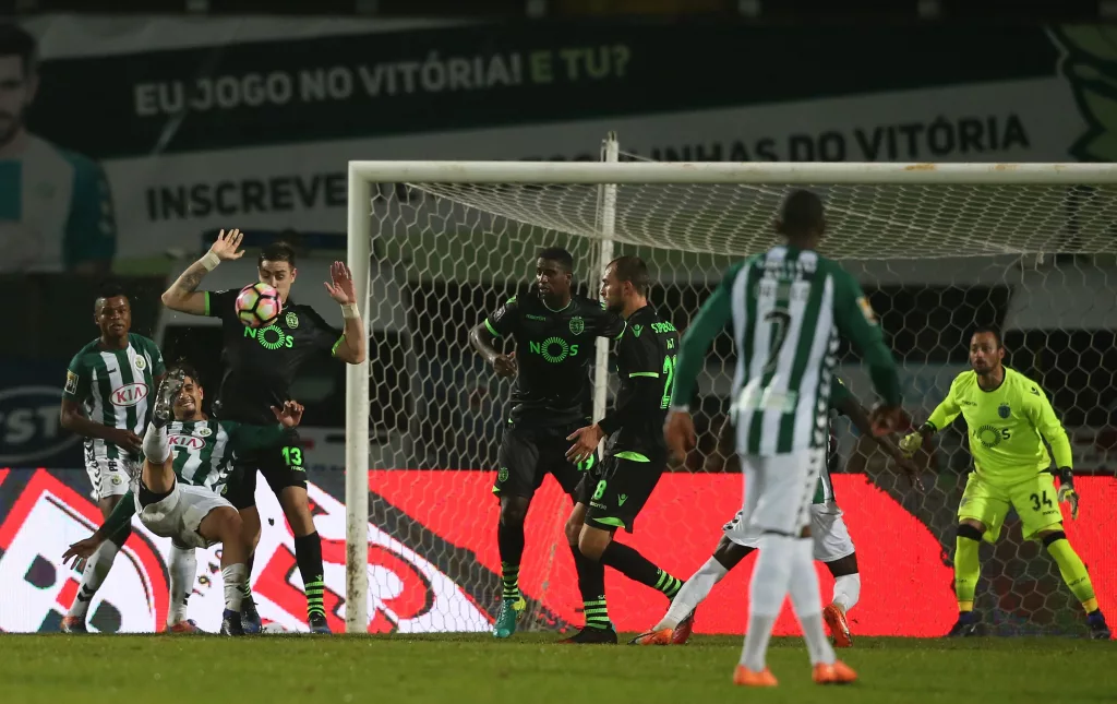 Final da taça da liga de 2017 entre sporting e vitória