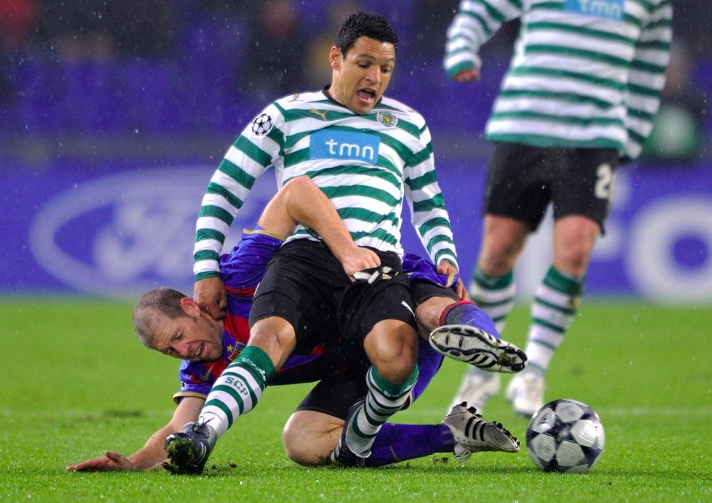 Derlei a jogar pelo Sporting