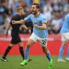 golo de Bernardo Silva na premier league