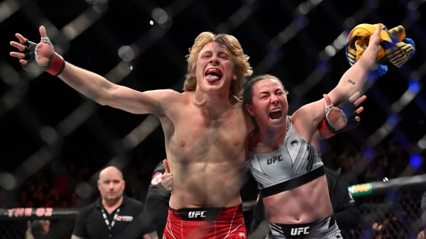 dois lutadores de UFC