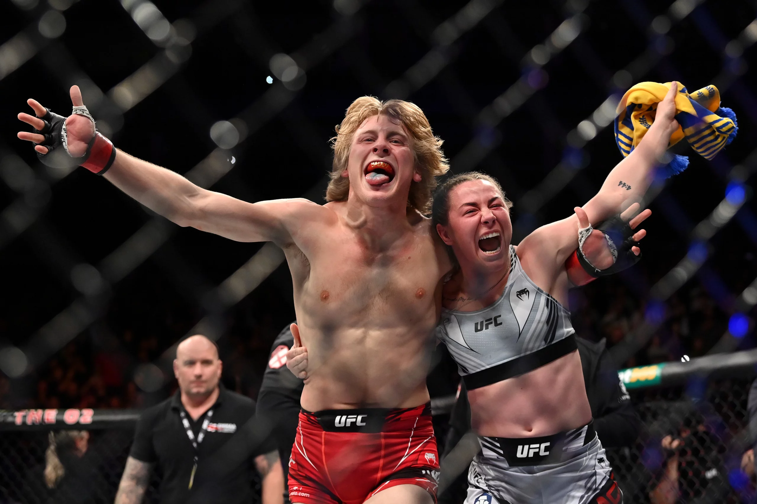 dois lutadores de UFC