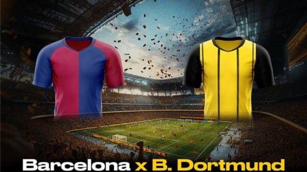 Champions League - Barcelona x Borussia de Dortmund