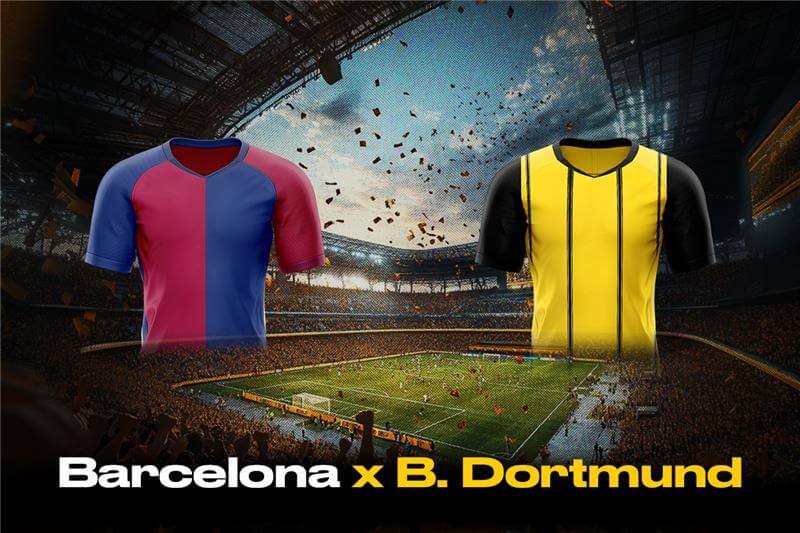 Champions League - Barcelona x Borussia de Dortmund